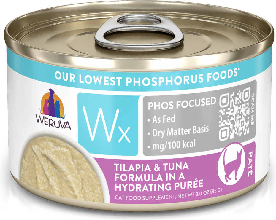 WX Phos Focused Tilapia & Tuna Formula In A Hydrating Purée